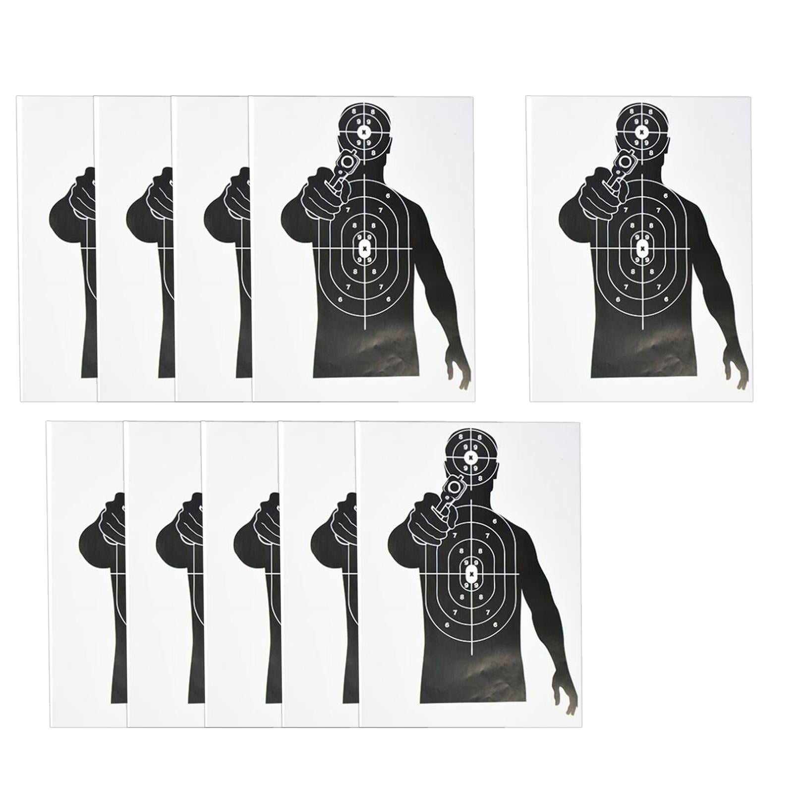 Ioensy - Blanco De Tiro De Papel Al Aire Libre Para Juego De Tiro De Caza Duelo De Tiro Con Arco