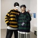 thumbnail image 3 of Otoño Suéters Mujeres Y2k Tejido a puntoting Casual rayas pulóver Jumpers Caliente Chica adolescente ropa de calle Tejido a puntowear 90s Street, 3 of 6