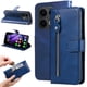 thumbnail image 5 of Funda con Cremallera para OPPO Reno 14 5G, Carcasa Cartera de Cuero PU con Soporte y Tarjetero, 5 of 5