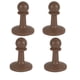 thumbnail image 4 of 4x Cubierta De Protección Toldo Para Acampar Al Aire Libre Toldo Tienda Postes Guardia Café, 4 of 5