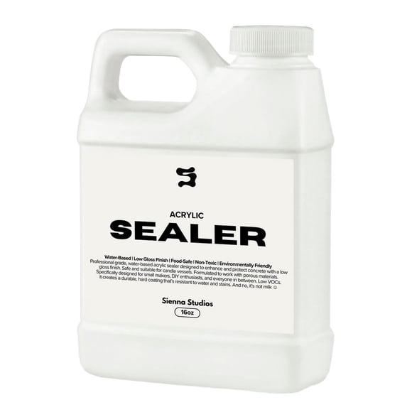 Sellador acrílico Sienna Studios para manualidades con hormigón y cemento, 480 ml
