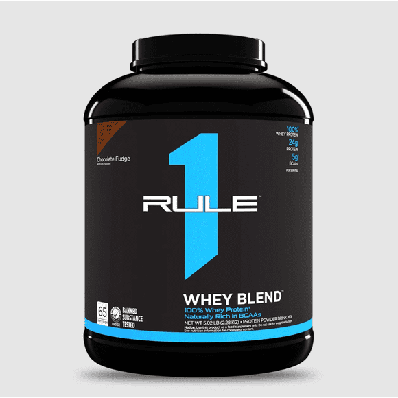 Proteína Rule 1 Whey Blend 5 Libras Chocolate Fudge