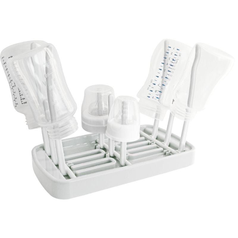 Rack Mamaderas Y Tetinas Plegable Blanco Baby Dulccitto