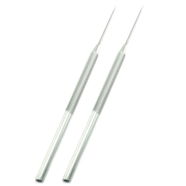 Herramienta de Aguja de Arcilla Tegg 2 Piezas Acero Inoxidable Profesional para Detalle en Cerámica y Arcilla Polimérica
