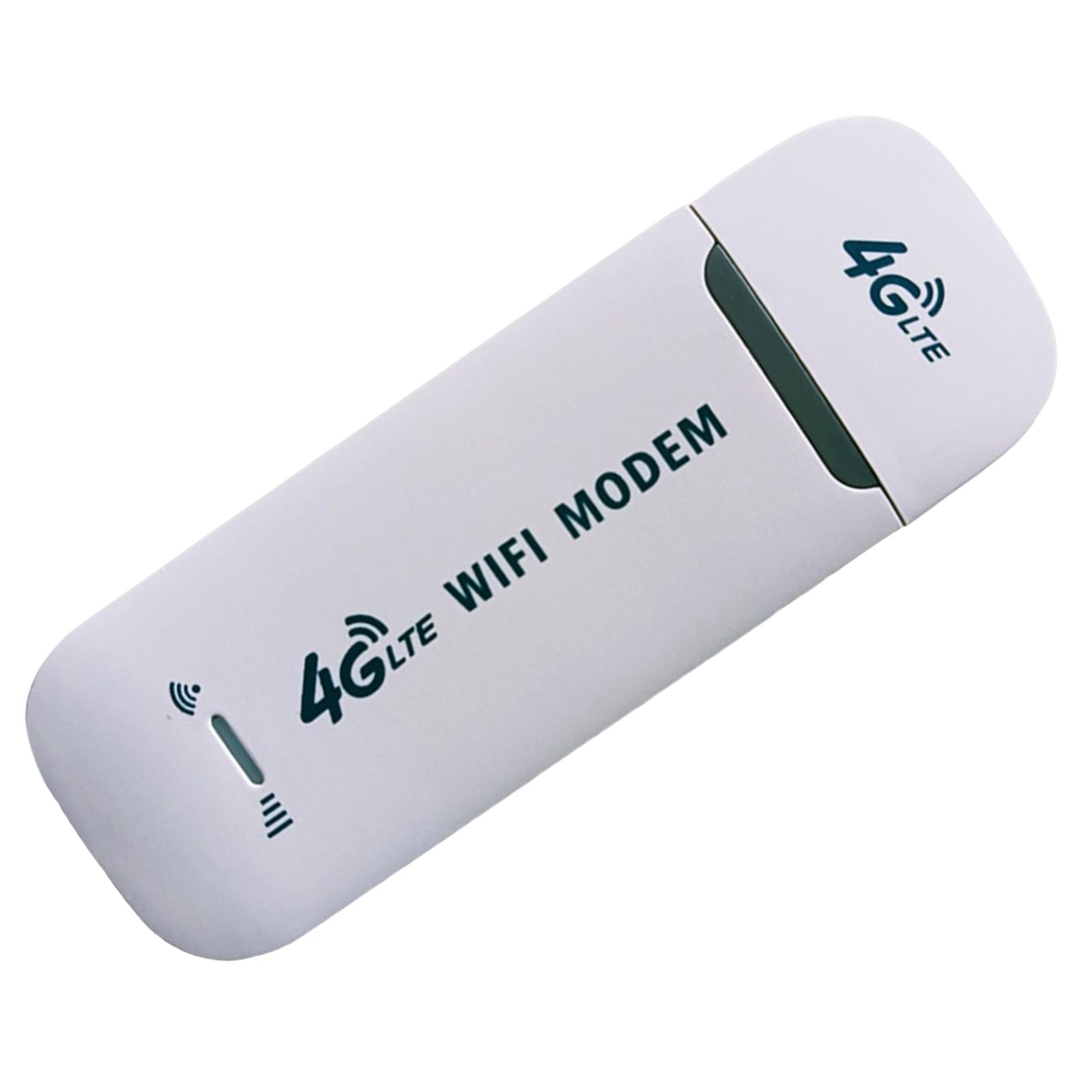 Magideal - De Módem Usb 4g Lte Inalámbrico Ul 50mbps Dl 150mbps Enrutador De Bolsillo De Para Ordenador Portátil De Coche Pc De , Blanco