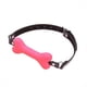 thumbnail image 1 of 1pc Silicone Dog Bone Gag Ball for BDSM Couples - Enhance Your Sexual Experience, 1 of 3