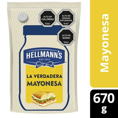 Mayonesa Regular Doypack 670 G Hellmann'S
