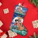 thumbnail image 4 of Todos los Perros Van al Cielo Tema: Calcetines de Navidad, fino lino blanco para colgar en escaleras y chimenea, decoración navideña para el hogar, regalo de Navidad. 45cm × 32cm, 4 of 5