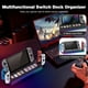 thumbnail image 4 of Dock Station Compatible Con Nintendo Switch/OLED, Adaptador HDMI 4K, 4 Cargadores Joycon, 8 Ranuras Para Juegos, Dock Portátil De Carga De TV Para Switch Kit De Accesorios-Negro, 4 of 8