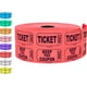 thumbnail image 1 of Boletos de rifa Tacticai 1000, rollo doble rojo (1 de 8 colores), 1 of 5