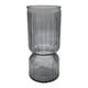 thumbnail image 1 of Florero Decorativo De Vidrio Cristal Con Diseño Tonos Grises, 1 of 9