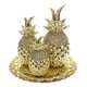 thumbnail image 2 of Set 3 Figura Decorativa Piña Elegante Adorno Mesa Centro Jhn, 2 of 3