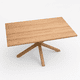 thumbnail image 3 of Mesa Rectangular Ohmioh de Madera 140x90cm, 3 of 4