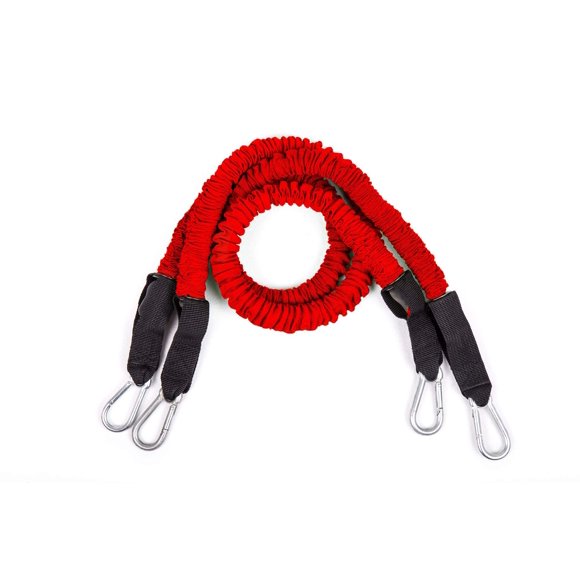 Juego de 2 bandas de ejercicio BodyBoss 81 cm rojo