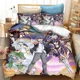 thumbnail image 1 of Date A Live Bedding Set Boys Girls Duvet Cover Pillowcase Bed Kids Adult Fashion Home Textileextile Bed Sheets, 1 of 5