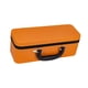 thumbnail image 1 of Caja De Almacenamiento De Pulsera, Caja De Brazalete De Cuero PU Portátil, Muestra Simple De Moda, Color Naranja, 1 of 3