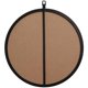 thumbnail image 4 of Espejo de Pared Redondo Rowan 46 cm Negro Elegant Decor, 4 of 7