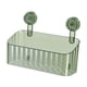 thumbnail image 3 of Cesta De Ducha Con Ventosa Montada En La Pared, Moderna, Para Baño, Apartamento, Cocina, Verde, 3 of 5