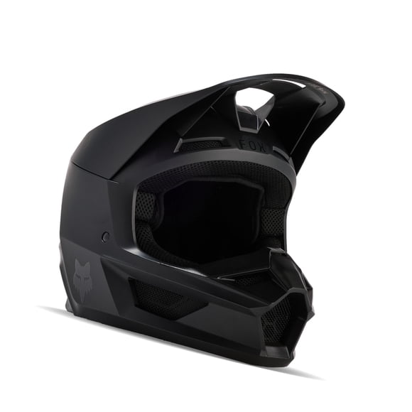 Casco de motocross Fox Racing V Core, unisex, negro mate, tamaño grande