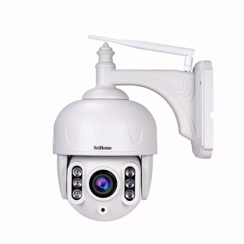 Camara Ip Wifi Exterior 3Mp Fhd Sricam Sh028 Audio Y Ranura Micro Sd