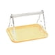 thumbnail image 4 of Percha De Mesa Portátil Para Pájaros Con Bandeja Para Guacamayos, Pinzones Y Periquitos, Color Amarillo, 4 of 5