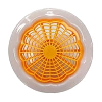 Ioensy - Ventilador De Techo Con Luces Ventilador De Techo Con Lámpara Para Oficina Salón Dormitorio Naranja