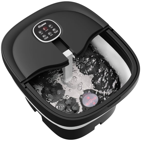 Spa para pies HOSPAN FS02A plegable con calor, burbujas y masaje