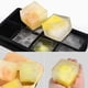 thumbnail image 4 of Paquete de 2 bandejas de silicona para cubitos de hielo, 8 cubos cuadrados por bandeja, ideales para whisky, cócteles, sopas, comida para bebés y golosinas congeladas. Flexibles., 4 of 8