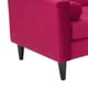 thumbnail image 2 of Sofa Retro 3C Felpa 00 Burdeo, 2 of 6