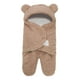 thumbnail image 2 of Saco Dormir Forma Osito Capucha Polar Calido Bebe Lau, 2 of 3