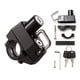 thumbnail image 1 of Cerradura De Casco De Motocicleta Cerradura De Seguridad Antirrobo A Prueba De Manipulación Para Motocicleta Scooter Y Bicicleta De Calle (negro), 1 of 3