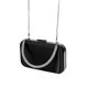 thumbnail image 2 of Cartera de fiesta CRX16 Negro Tela, 2 of 3