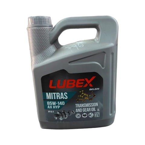 Aceite Motor Lubex 85W140 Gl5 Hypoid 3 Litros