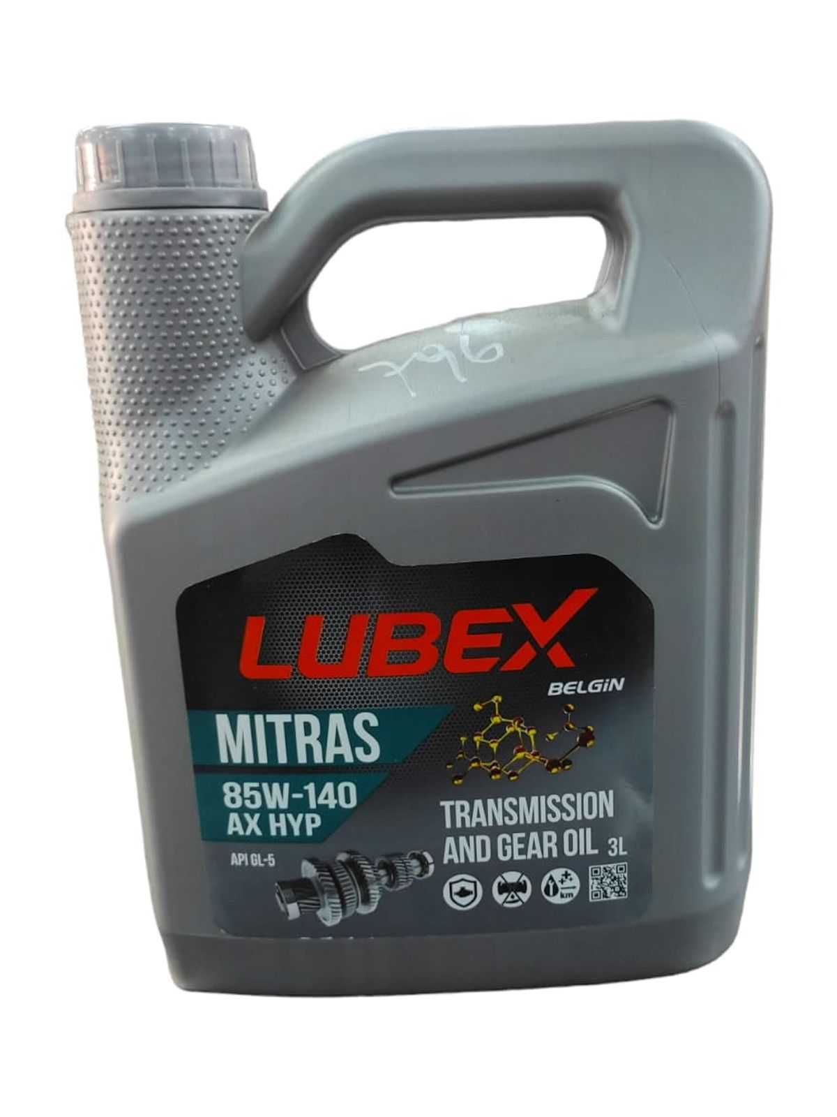 Aceite Motor Lubex 85W140 Gl5 Hypoid 3 Litros