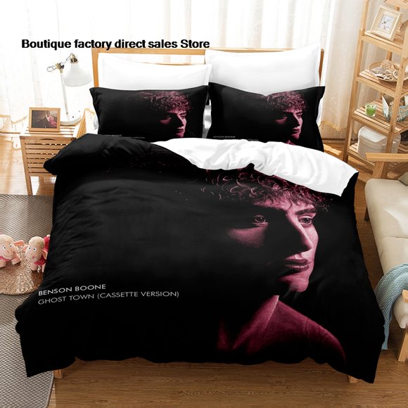 Benson Boone concert Bedding Set Single Twin Full Queen King Size Bed Set Aldult Kid Bedroom Duvetcover Sets bed sheet set Bed Sheets