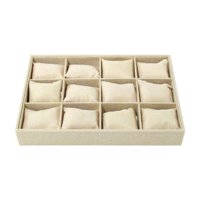 Ioensy - Bandeja Organizadora Para Relojes Y Joyas, Elegante Para Exhibiciones Y Cajones De Exhibición.