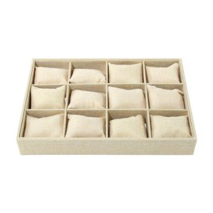 Ioensy - Bandeja Organizadora Para Relojes Y Joyas, Elegante Para Exhibiciones Y Cajones De Exhibición.