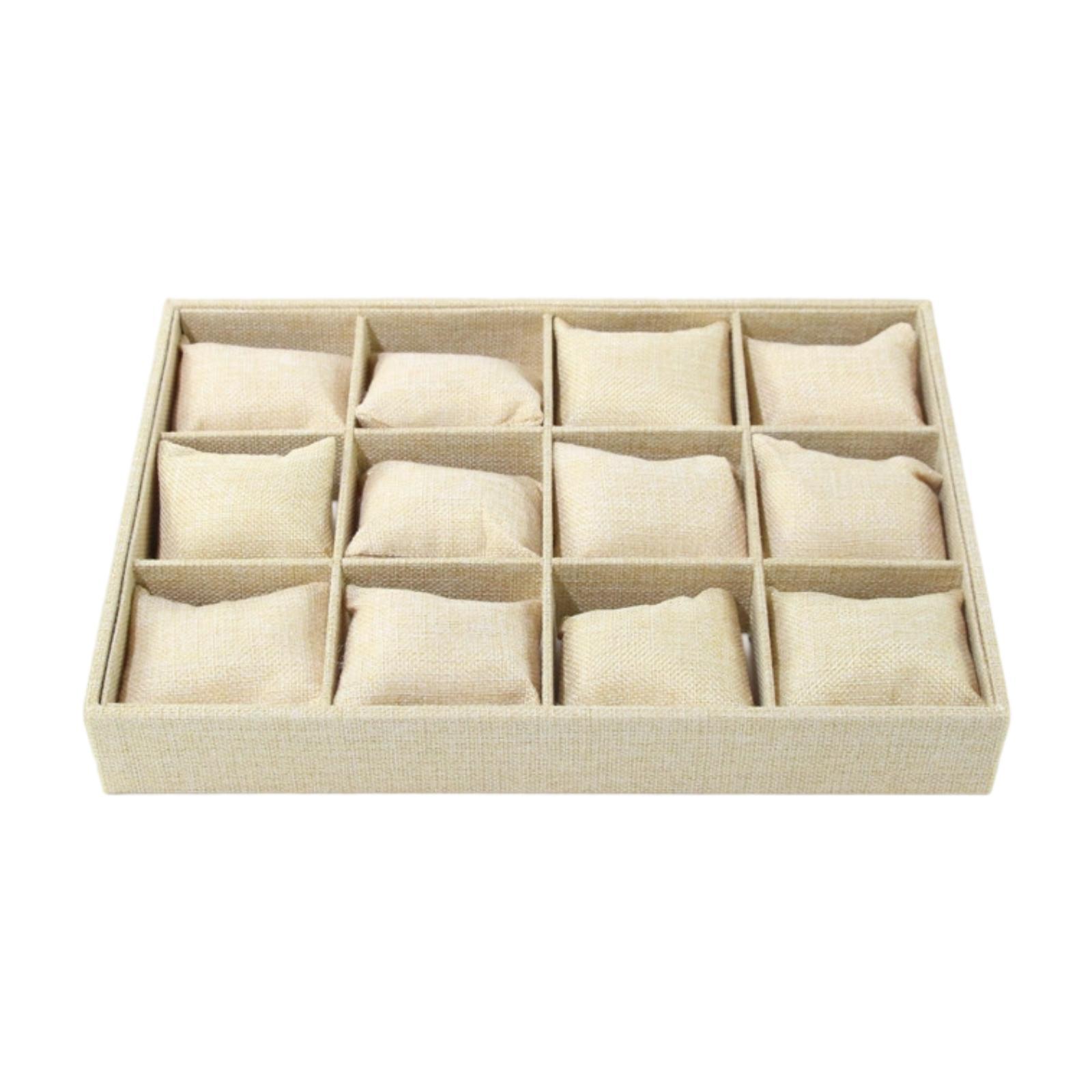 Ioensy - Bandeja Organizadora Para Relojes Y Joyas, Elegante Para Exhibiciones Y Cajones De Exhibición.