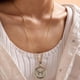 thumbnail image 5 of Collar con lupa y personalidad de moda de estilo europeo y americano, colgante de animal retro creativo, joyería, 5 of 5