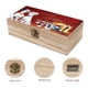 thumbnail image 3 of 101 Dálmatas Caja Organizadora de Madera Rústica - Caja Decorativa Multifuncional para Escritorio, Hogar, Oficina, Joyas y Manualidades, 3 of 6