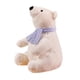 thumbnail image 2 of Oso de hielo de peluche, almohada de peluche, adorable juguete de peluche, oso polar blanco, animal de peluche, juguete de peluche para decoración de habitación de aniversario 40 centímetros, 2 of 5