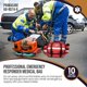 thumbnail image 5 of Bolsa de primeros auxilios PrimaCare KB-RO74-R para traumatismos roja, 5 of 5