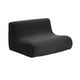 thumbnail image 2 of Sofa Komodo 2c Felpa Negro, 2 of 4