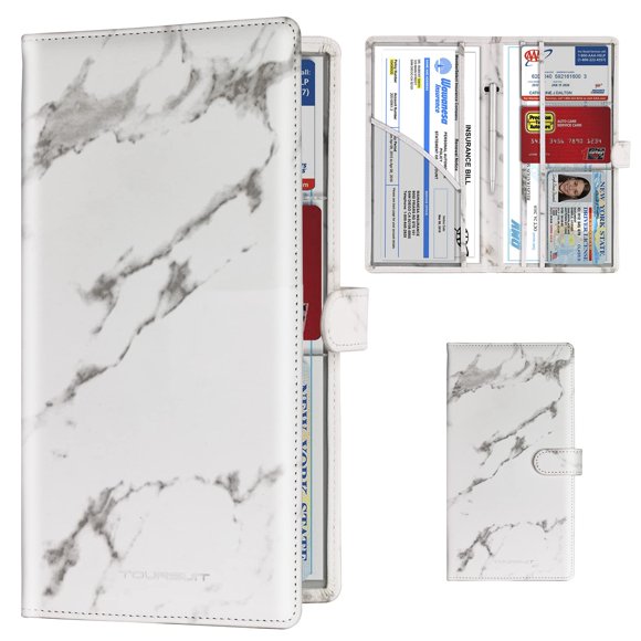 Portatarjetas TOURSUIT Mármol Gris CADDY - Organizador