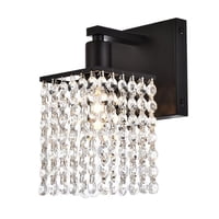 Aplique De Baño Living District Phineas De 1 Luz En Metal Negro