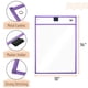 thumbnail image 3 of Fundas reutilizables de borrado en seco Mr. Pen 25 × 36 cm, paquete de 6 colores, 3 of 8