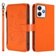 thumbnail image 2 of Funda Cartera Mariposa para [Xiaomi Redmi 12 4G/5G] con Soporte y Cremallera Naranja, 2 of 6
