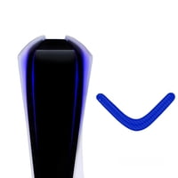 Genérico - Compatible Con La Consola Playstation 5 Autoadhesivo Gradiente Luminoso Led Light Bar Skin Cubierta Pegatinas Para Ps5 Gaming Console Accesorios-Azul