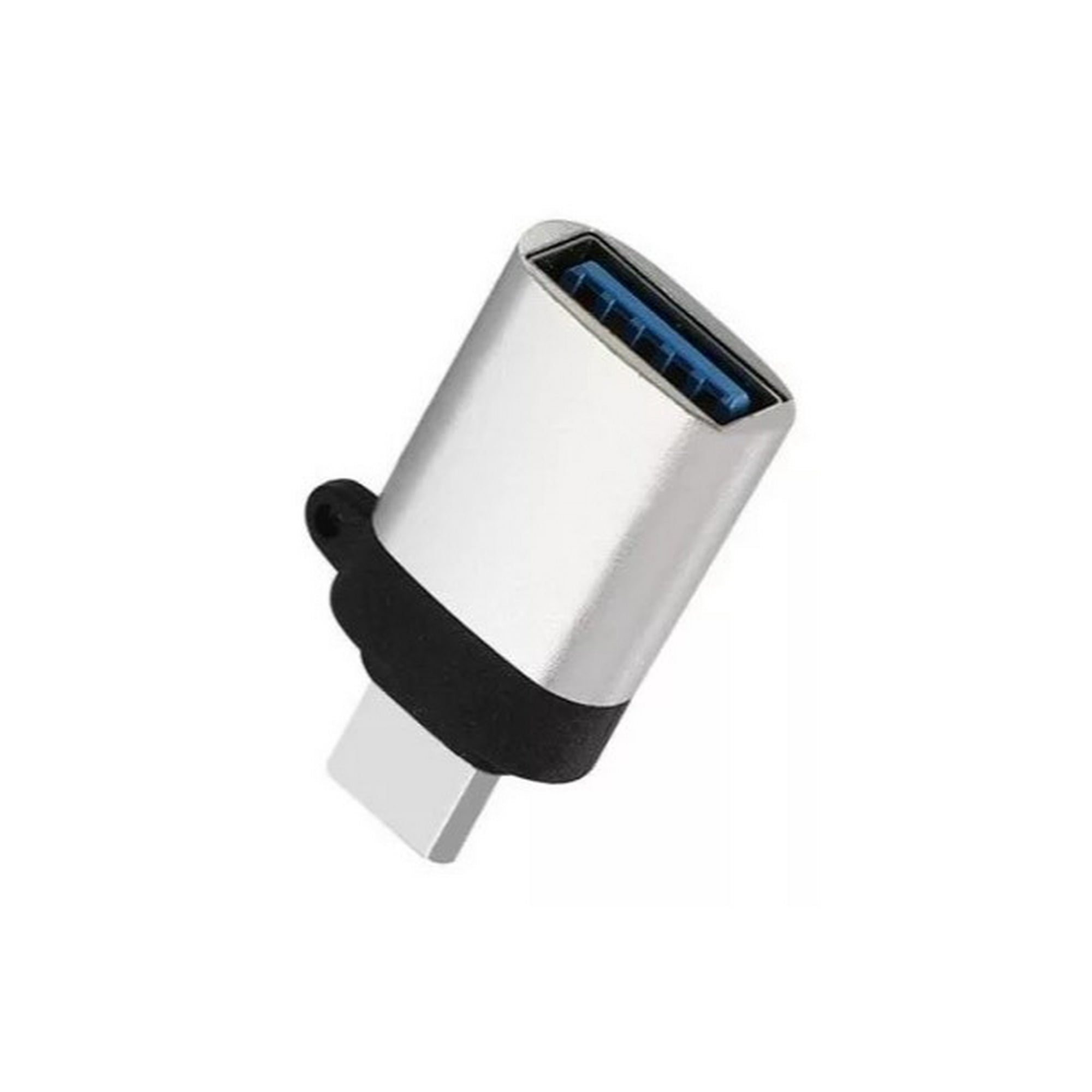 Genérico - Adaptador Usb 3.0 Tipo C Macho Tipo A Hembra Otg Gris