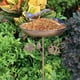 thumbnail image 5 of Baño para pájaros, comedero para pájaros con estaca de jardín, regalo, cuenco de agua resistente, baño para pájaros vintage para parque, terraza, pati, 5 of 5
